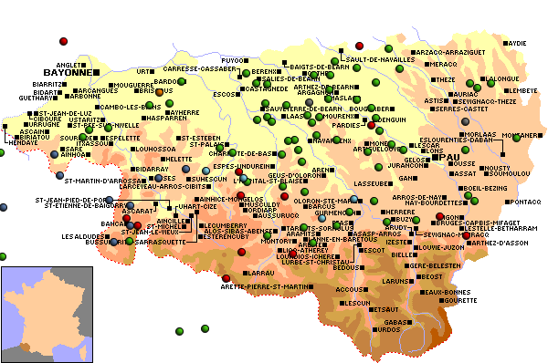 64 pyrenees atlantiques plan