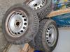 Cède 4 roues complètes Fiat Panda 2 4x4