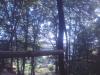 vue au premier étage de la cabane