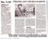 Article République des Pyrénées - 03/12/20012