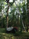 tracteur et socle