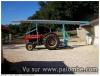Support échelle sur tracteur