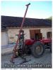 Support échelle sur tracteur