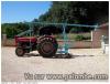 Support échelle sur tracteur