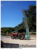 Support échelle sur tracteur