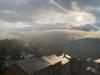 village sous la pluie ....